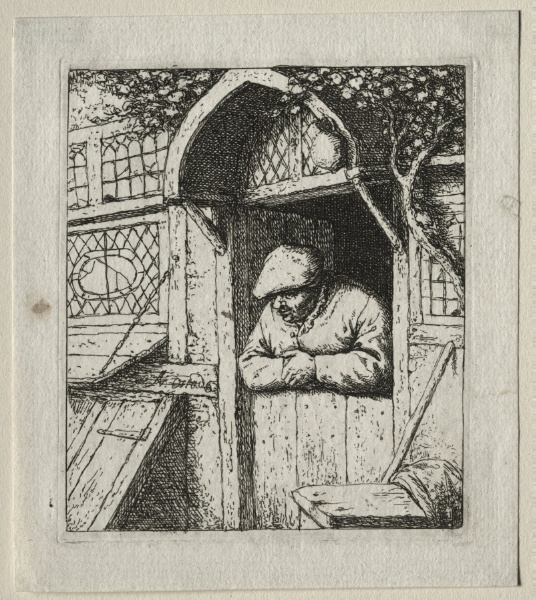 Peasant Leaning on His Doorway