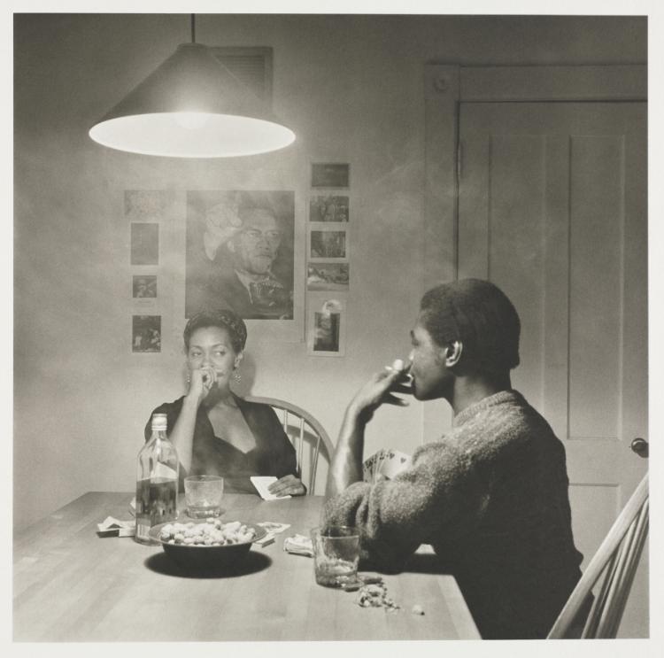 The Kitchen Table Series: Untitled (Man Smoking)