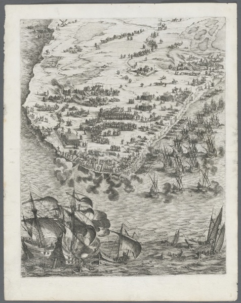 The Siege of La Rochelle: Plate 10