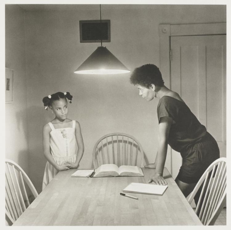 The Kitchen Table Series: Untitled (Woman with Daughter)