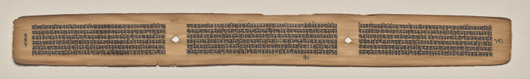 Text, folio 171 (verso), from a Manuscript of the Perfection of Wisdom in Eight Thousand Lines (Ashtasahasrika Prajnaparamita-sutra)