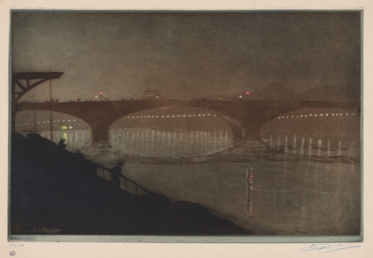 The Solferino Bridge: Nocturnal Effect