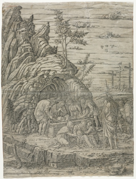 The Entombment with the Four Birds