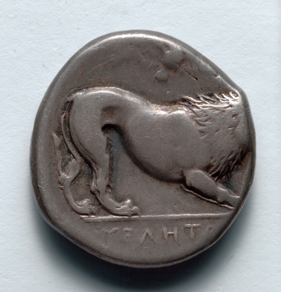 Stater: Lion, owl (reverse)