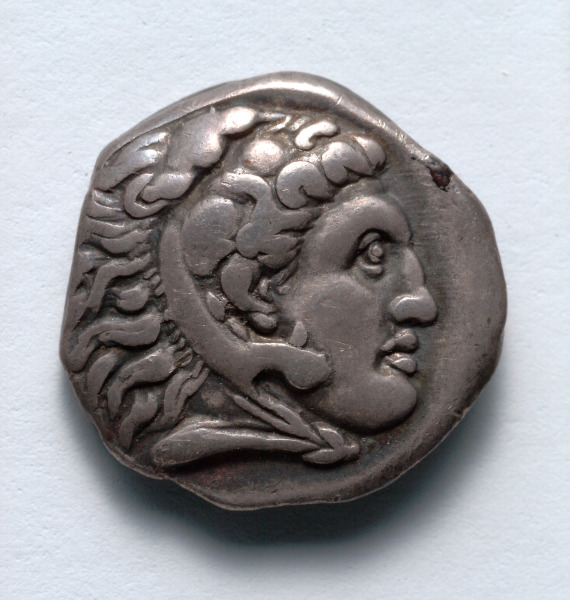 Drachm: Head of Herakles (obverse)