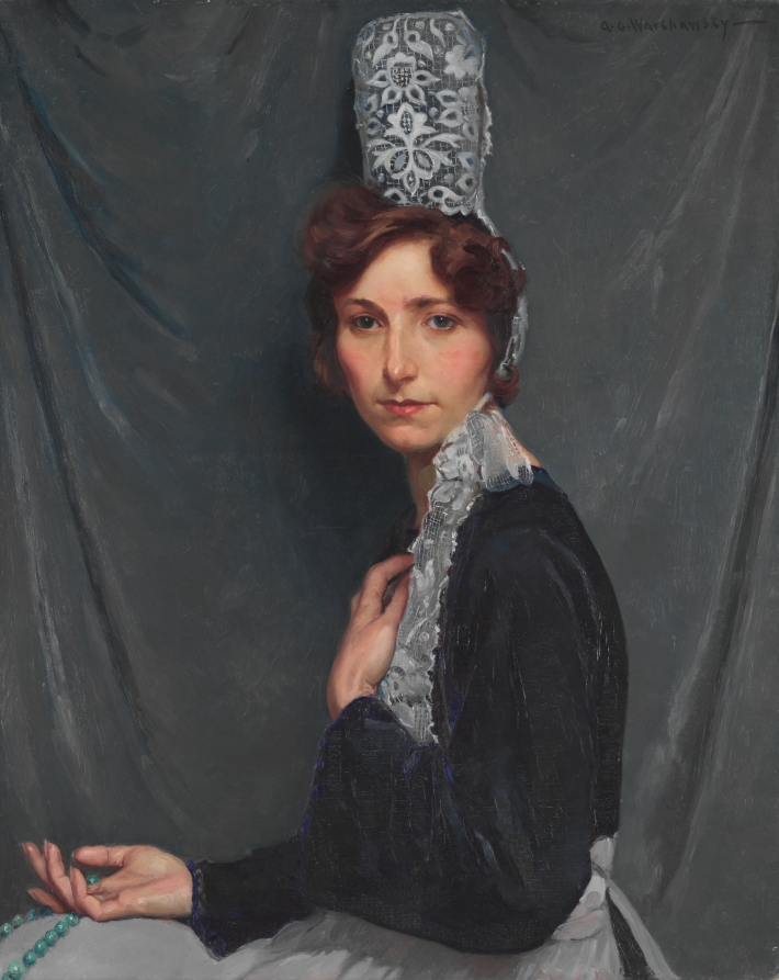 Portrait of My Wife, Abel George Warshawsky, 1934