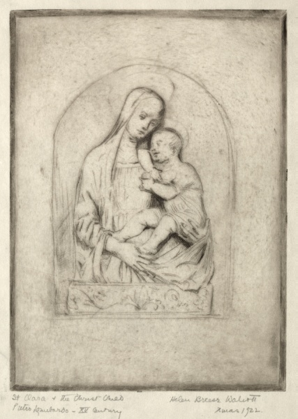 St. Clara and the Christ Child
