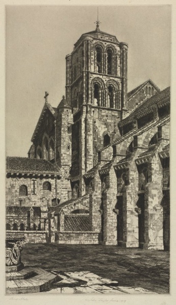 French Church Series No. 28: Basilica of the Madeleine, Vézelay