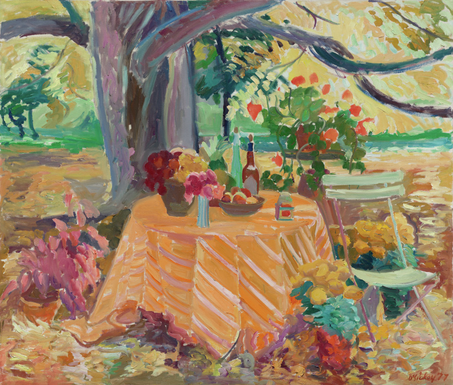Garden Variations, Orange and Yellow, Joseph O'Sickey, 1977