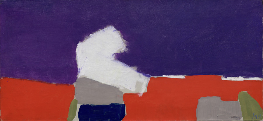 Landscape at Le Lavandou, Nicolas de Staël, 1952