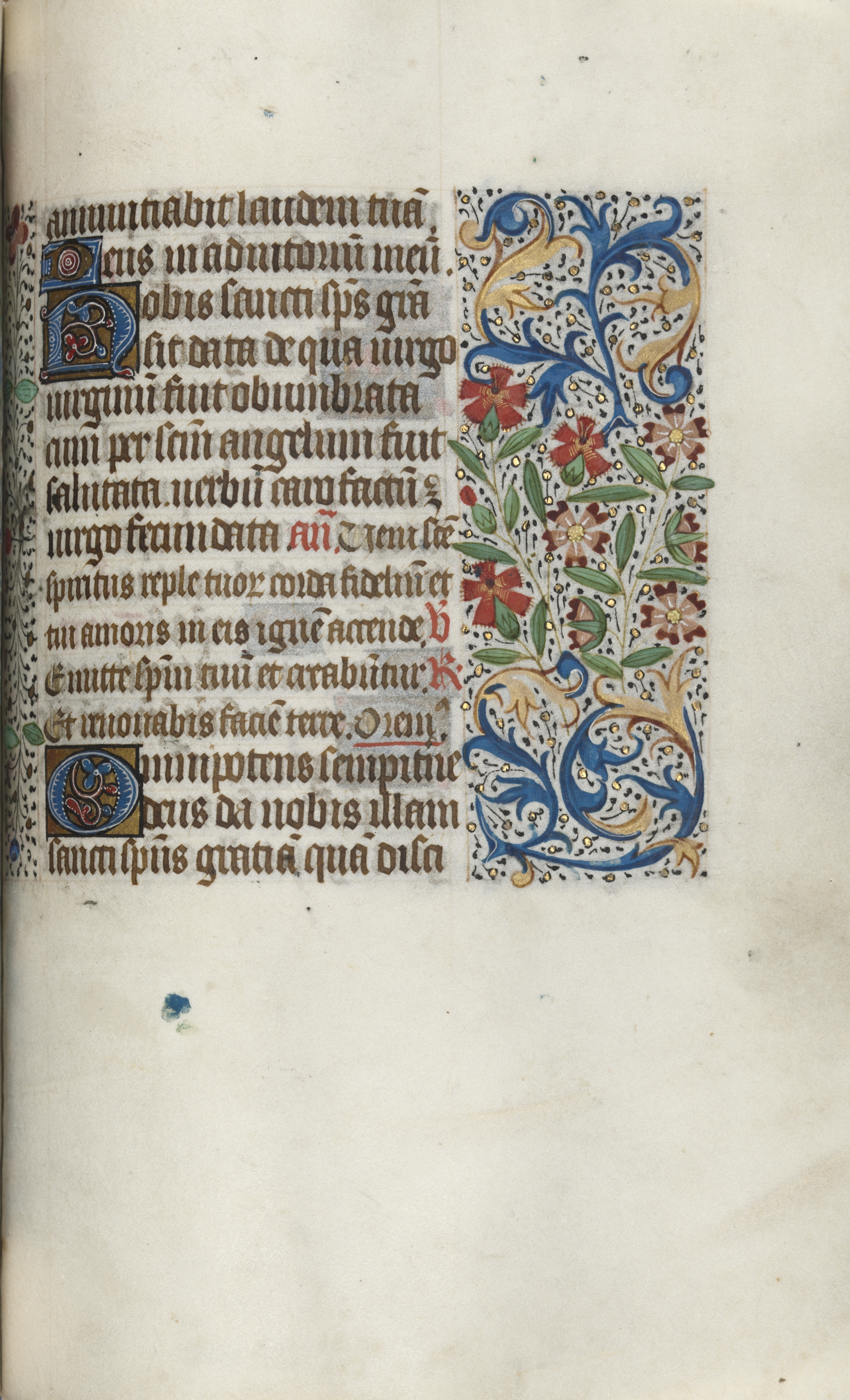 Book of Hours (Use of Rouen): fol. 100r