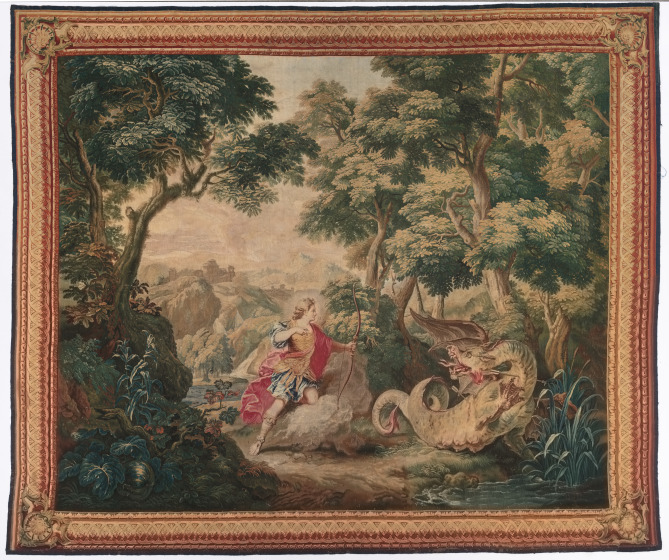 Apollo and the Serpent Python (from Set of Ovid's Metamorphoses ...