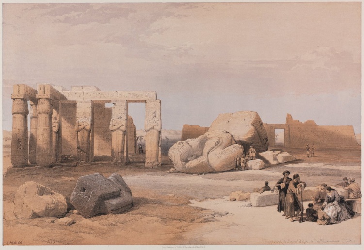 Egypt and Nubia, Volume II: Fragments of the Great Colossi at the Memnonium, Thebes