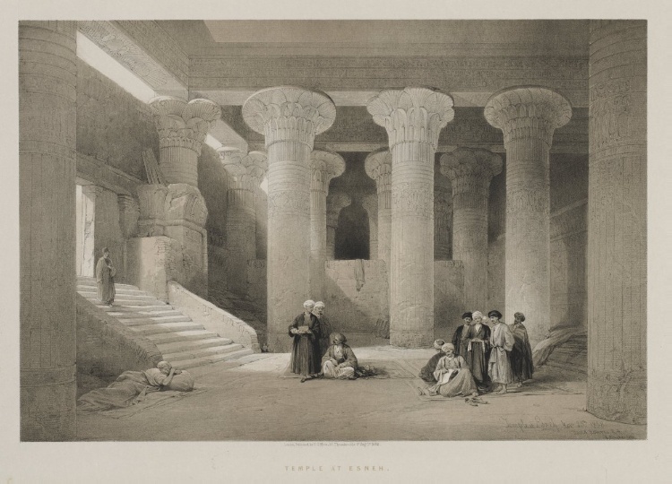 Egypt and Nubia, Volume I: Temple at Esneh