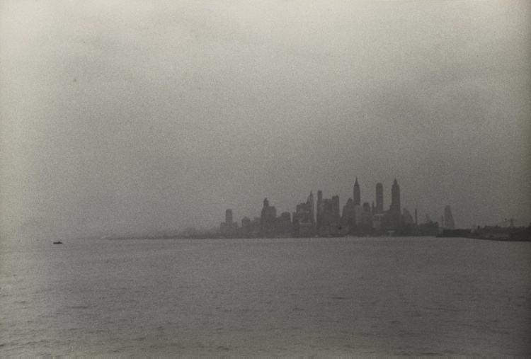 Hazy View of NYC
