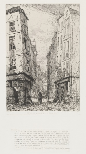Rue des Marmousets (Old Paris)