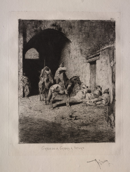 Guard of the Casbah at Tétouan