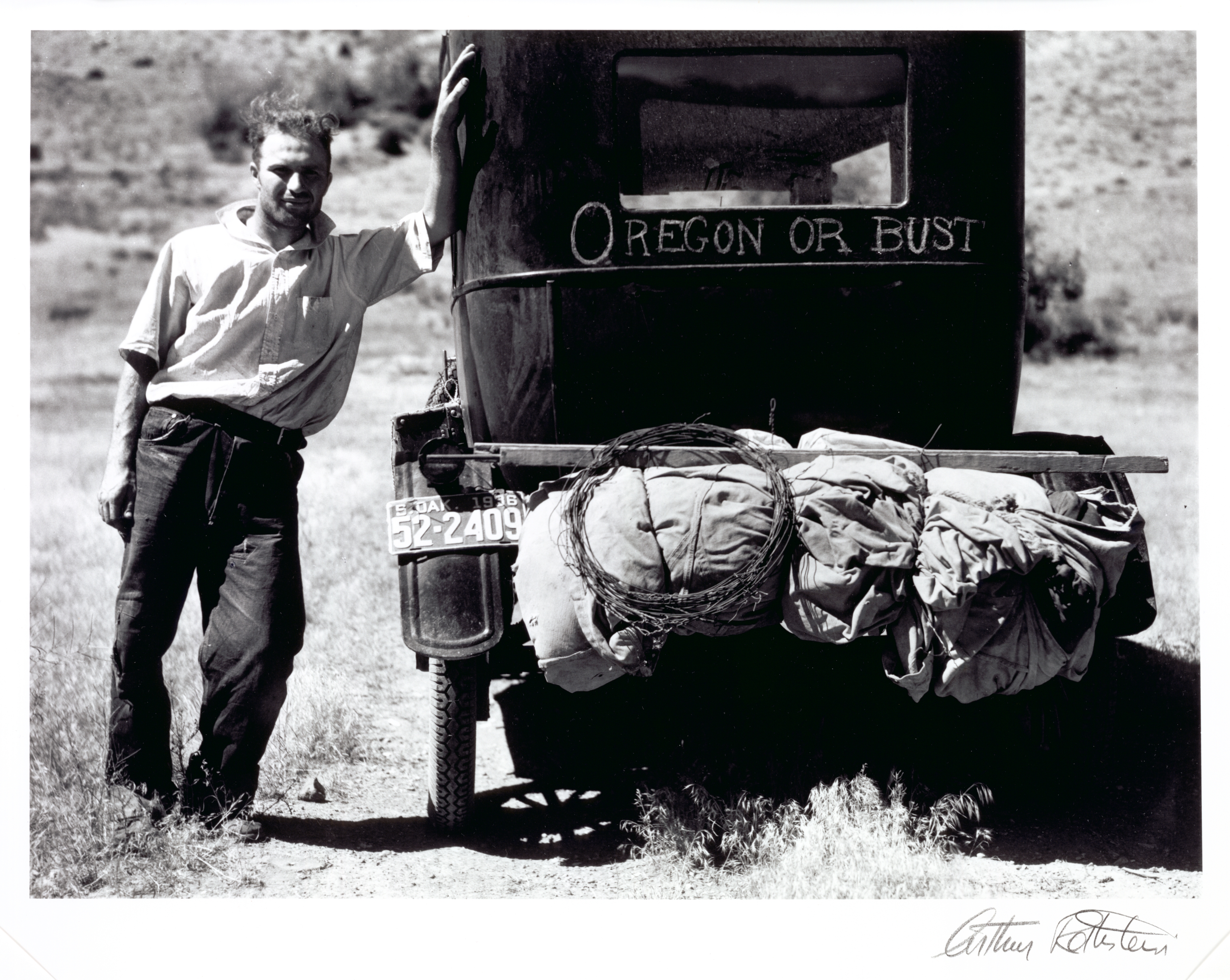 Vernon Evans, Migrant to Oregon from South Dakota