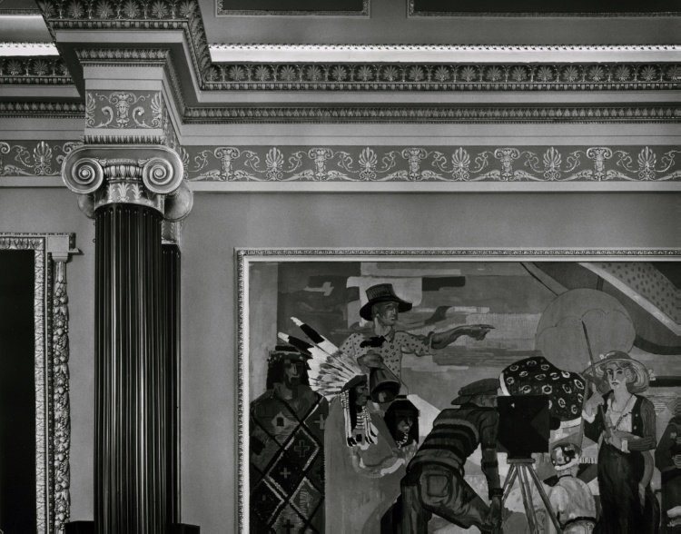 Mural, "The Spirit of Cinema-American," the State Theater.
