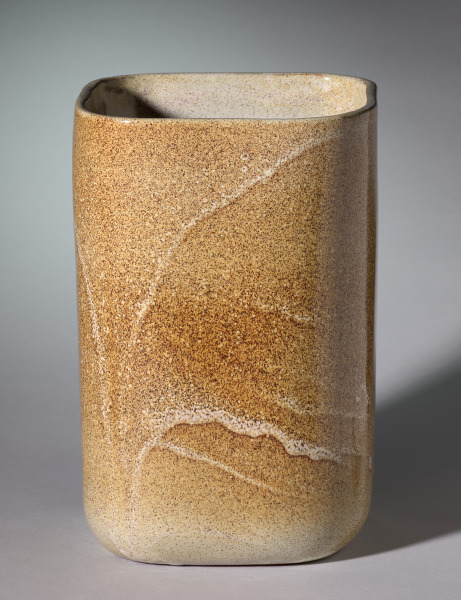 Speckle Brown Vase