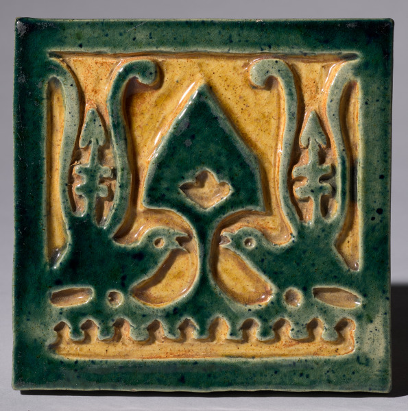Square Tile-Tree Between Two Birds