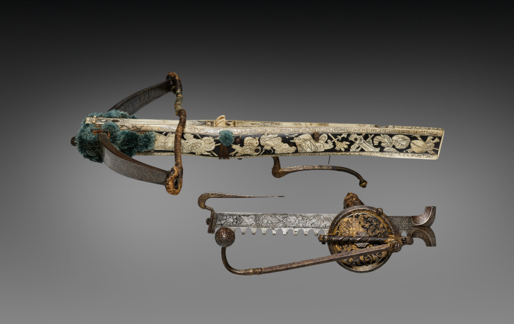 Crossbow and Cranequin of Elector Augustus I of Saxony