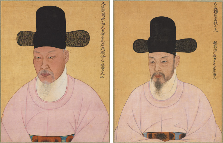 Portraits of Cho Hyun-myeong and Cho Jae-ho