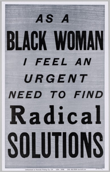The Bad Air Smelled of Roses: As a Black Woman I Feel An Urgent Need to Find Radical Solutions