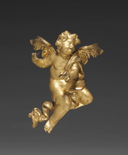 Altarpiece with Relics - Putto, middle left