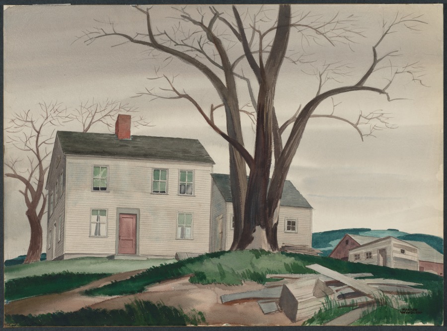 Built in 1816, Morton G. Winslow, 1937