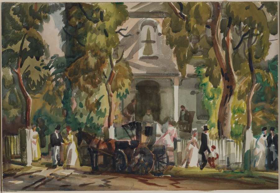 Sunday, Frank Wilcox, 1935