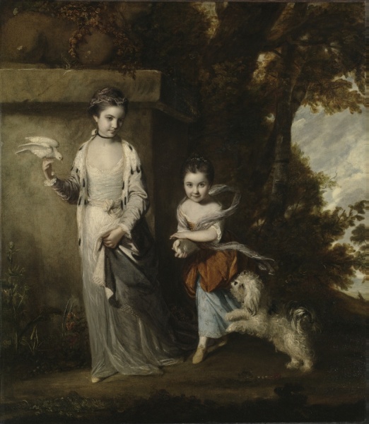 Portrait of the Ladies Amabel and Mary Jemima Yorke
