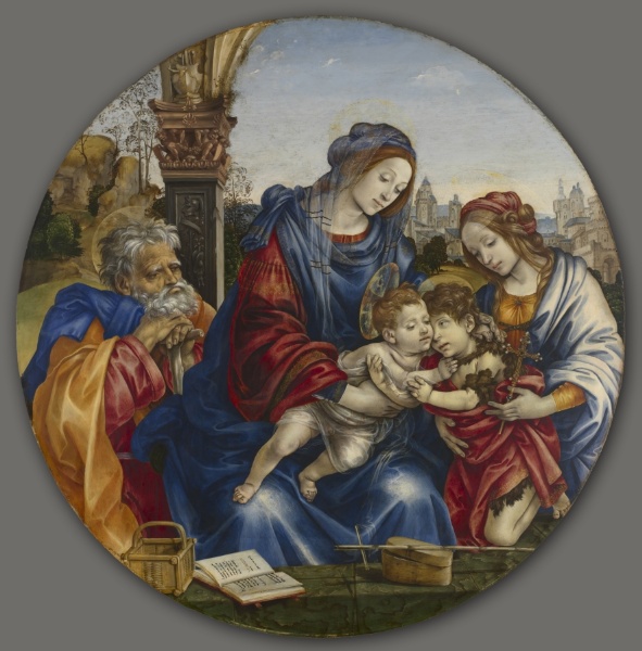 The Holy Family with Saint John the Baptist and Saint Margaret