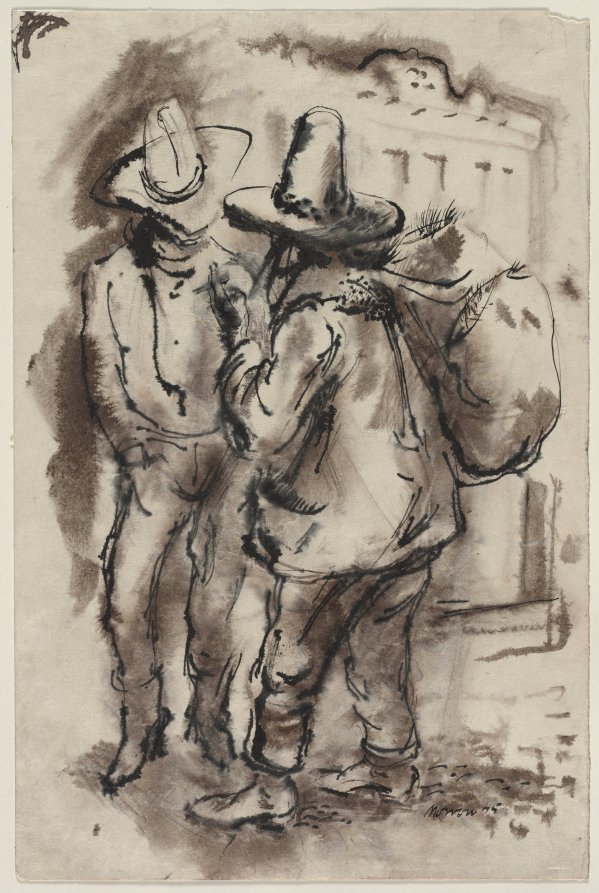 Navajo Trapper, Robert Morrow, c. 1946