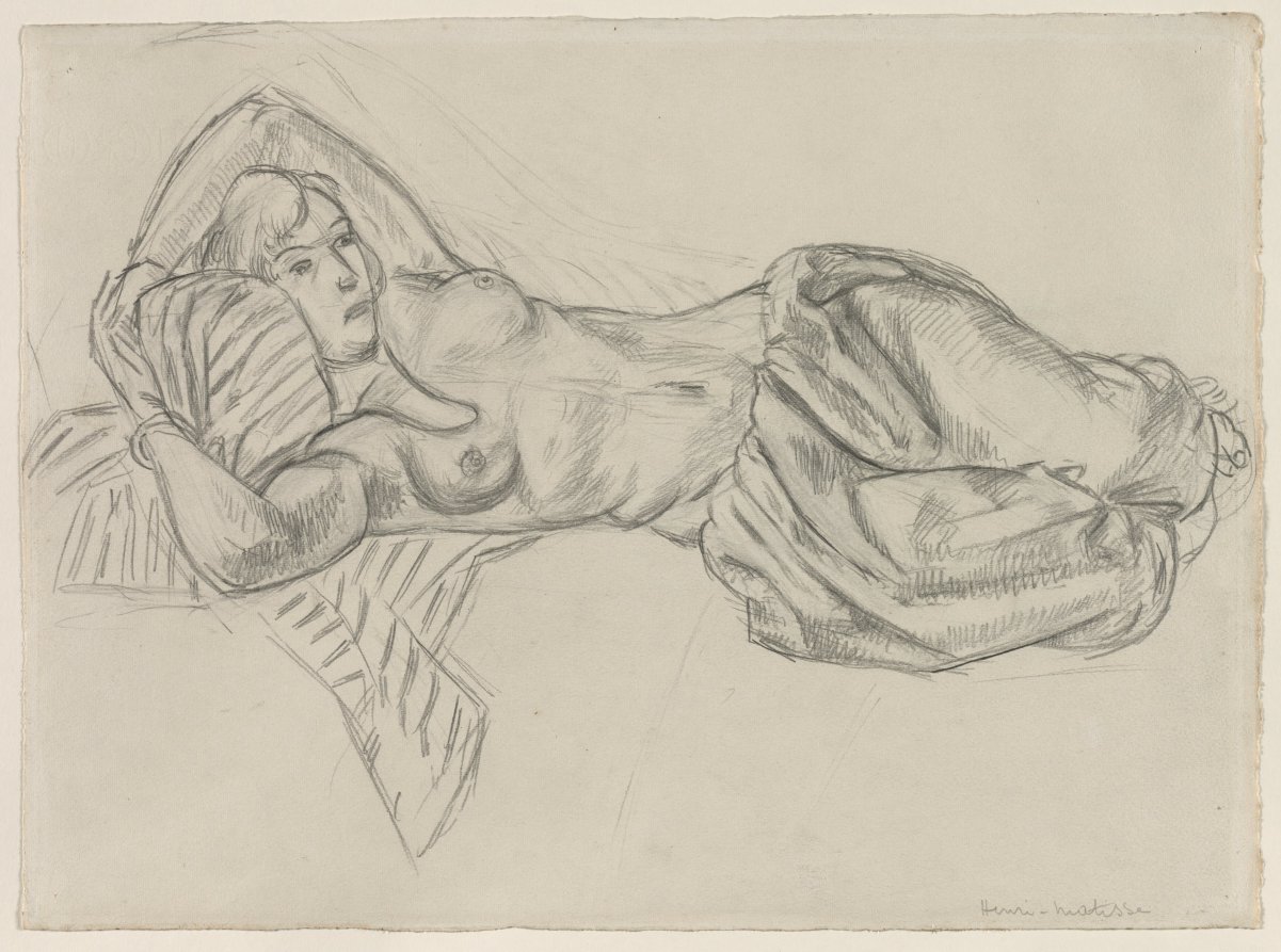 Reclining Odalisque, Henri Matisse, c. 1923