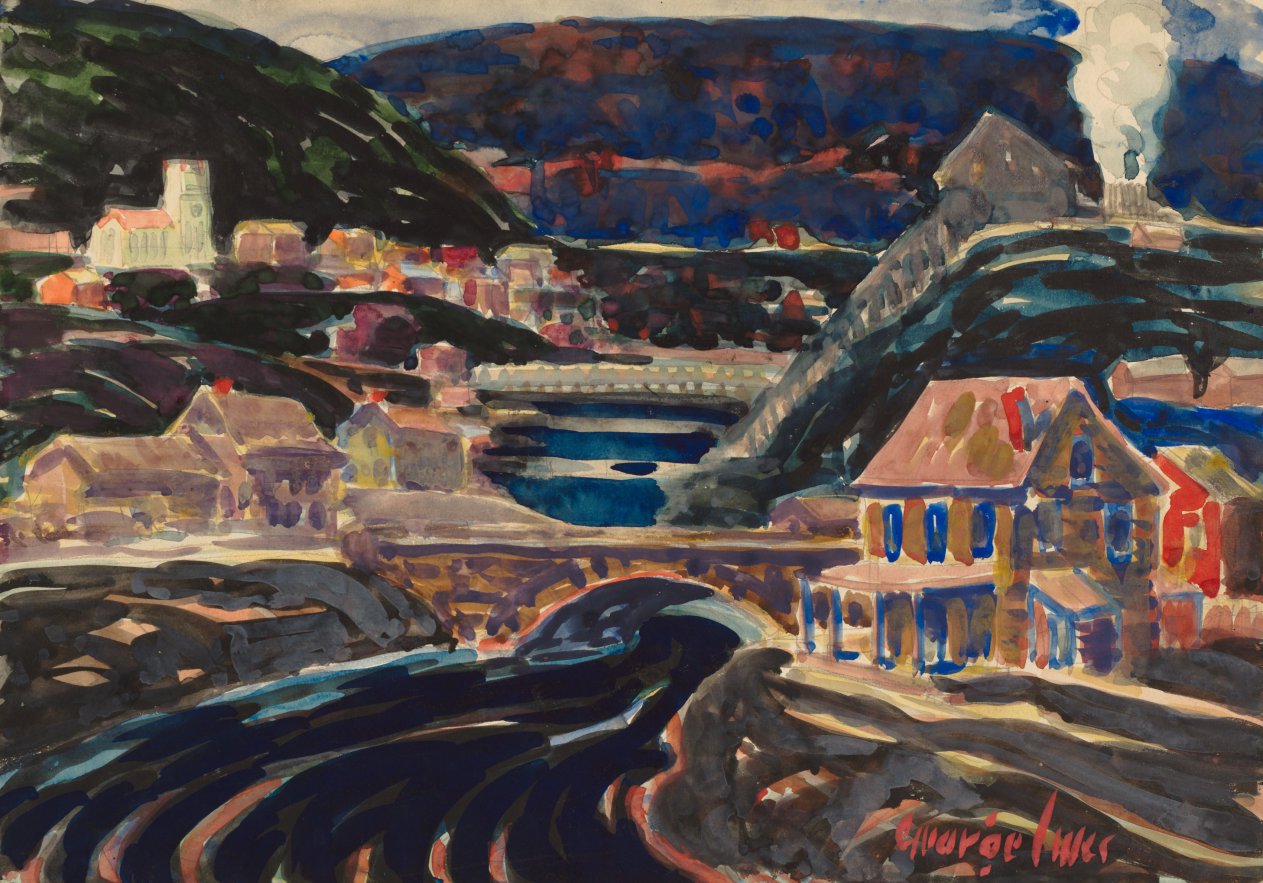 Pennsylvania Coal Town, George Luks, 1920s