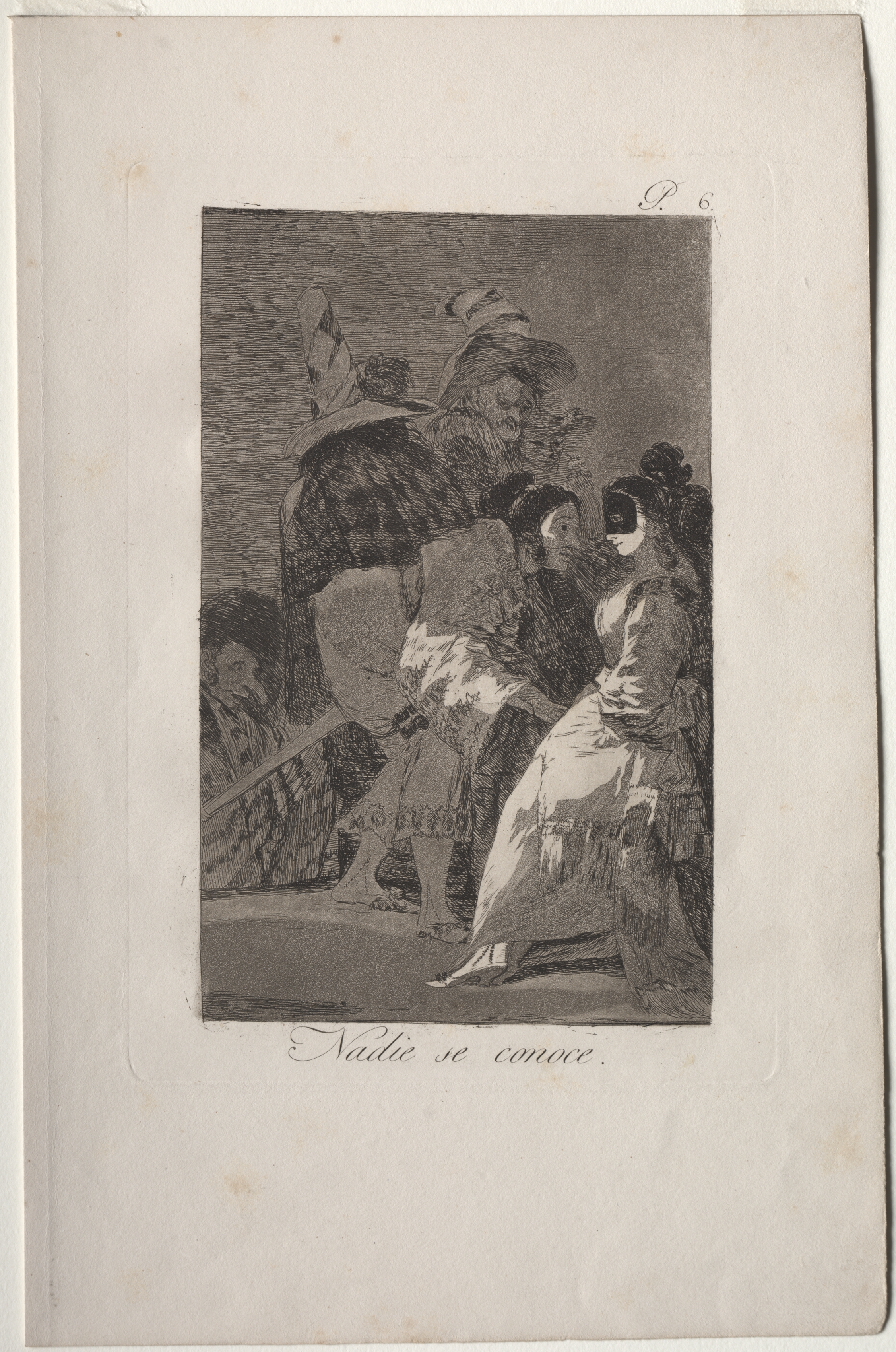 No One Knows Himself, Plate 6
