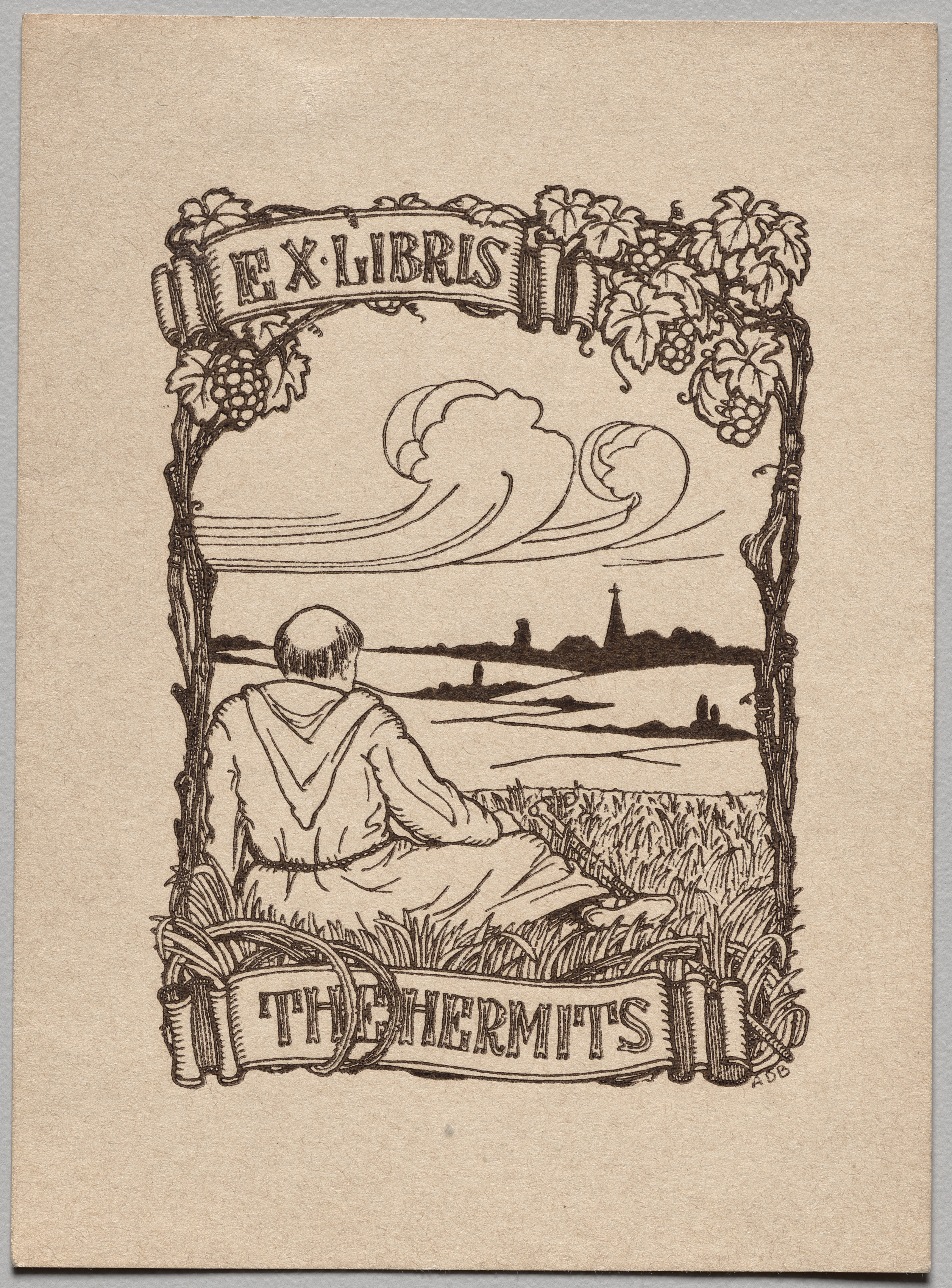 Bookplate: The Hermits