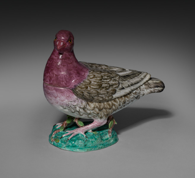 Covered Tureen in the Form of a Pigeon