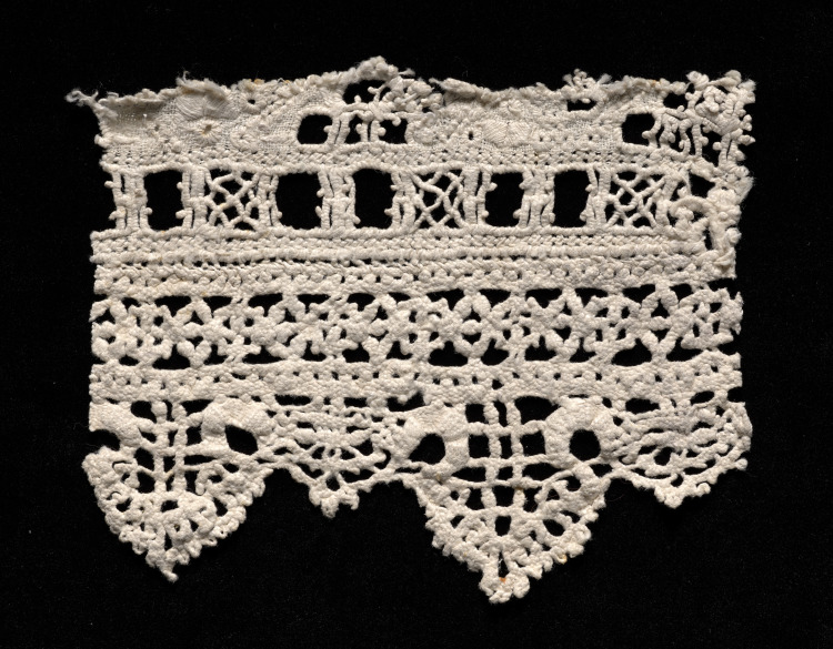 Needlepoint (Reticella and Cutwork) and Bobbin Lace Fragment