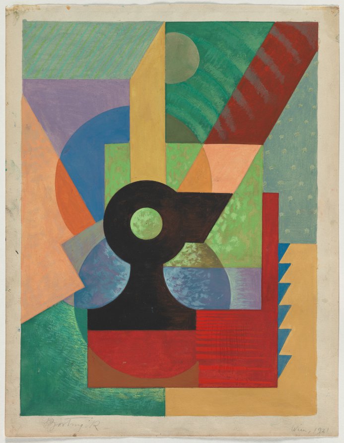 Composition, Sándor Bortnyik, 1921