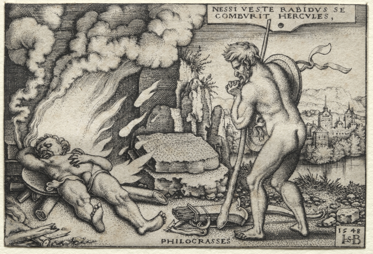 The Labors of Hercules: Hercules on his Pyre
