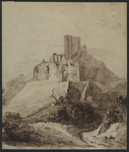 Ruins of Chateau d'Arque