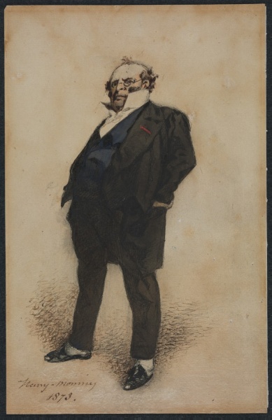 Self-Portrait in the Role of M. Prud'homme 