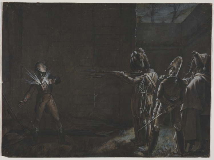 Execution of the Duke d'Enghien, 21 March 1804