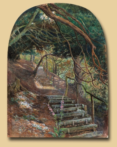 Steps in a Garden