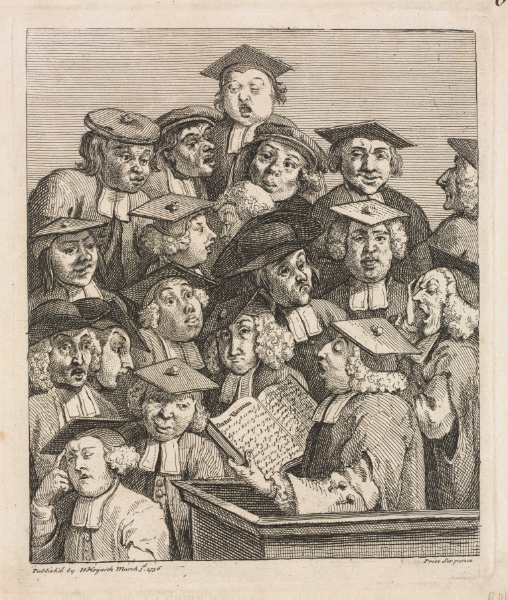 Scholars at a Lecture
