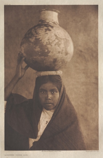 Portfolio II, Plate 54: Qahátika Water Girl