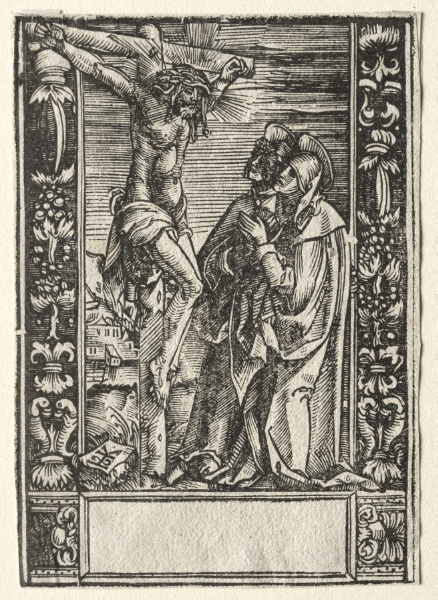 St. Mary and St. John Before the Cross