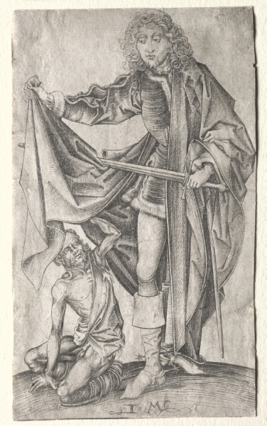 St. Martin Dividing His Cloak for a Beggar